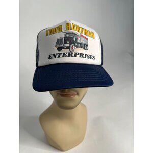 Todd Hartman Enterprises Mesh Trucker Cap  Adjustable Snapback  Made In Korea